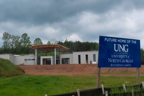 Blue Ridge Campus construction turns inside as completion date nears